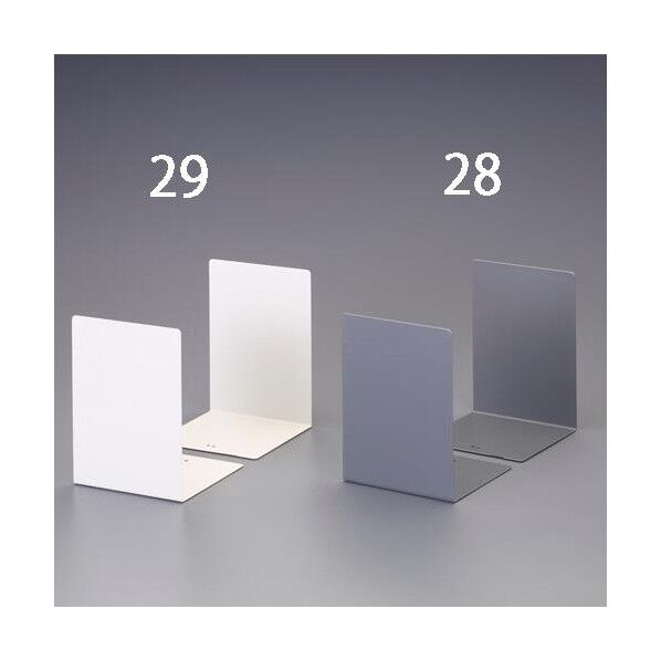 149x146x200mm ブックエンド(ダークグレー) EA954TE-28 1組