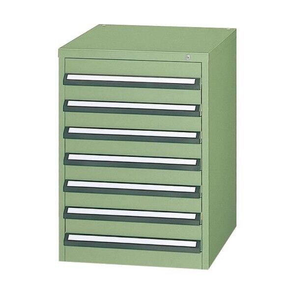 ※法人専用品※esco|エスコ 580x600x 800mm/ 7段 ツールキャビネット(中量用) EA955AB-3A 1台