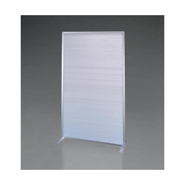 ※法人専用品※エスコ 930x1520mm 軽量簡易パーテーション(ブラインド/白) EA954EA-35 1ST