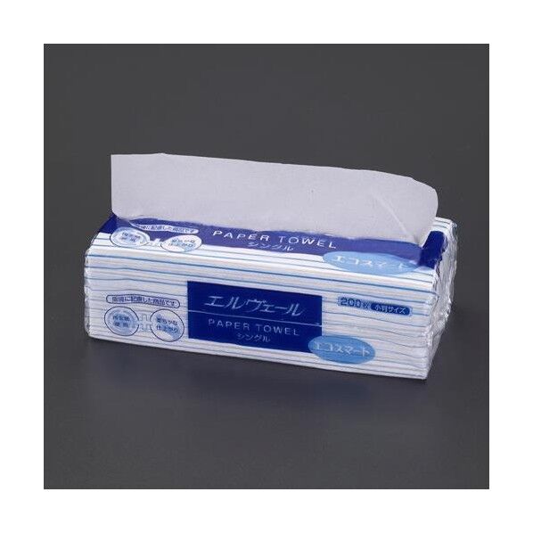 170x210mm ペーパータオル(200枚) EA929AE-81 1PACK