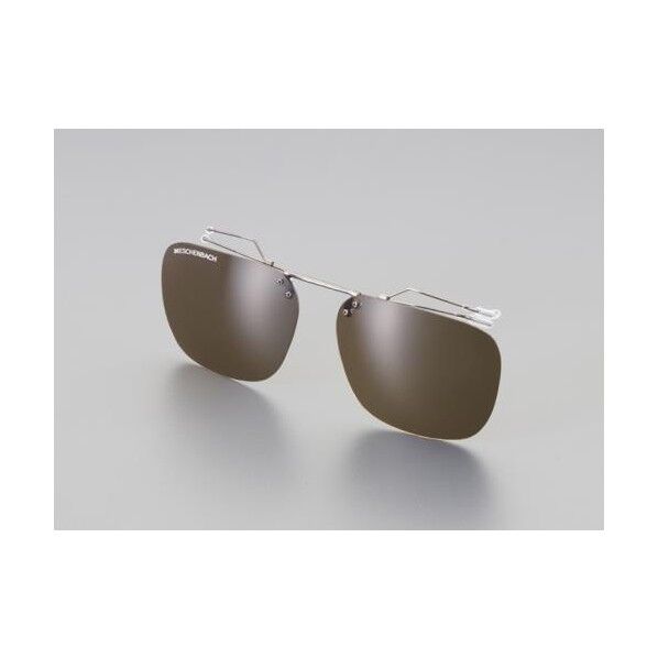 ※法人専用品※esco|エスコ クリップオンサングラス(ブラウン) EA800LW-31 1個...