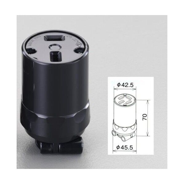 AC250V/20A×1.0m三相タップ