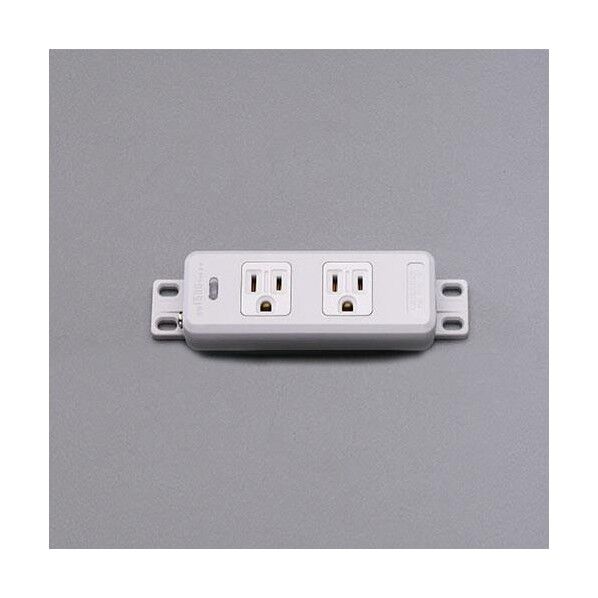 125V/15A機器用接地コンセント(2個口)