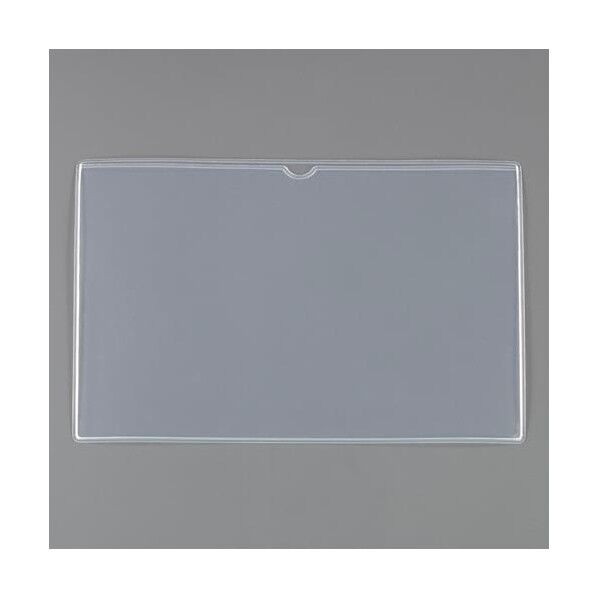 エスコ(esco) 66x 97mm/B8 カードホルダー(軟質) EA762C-11 1枚