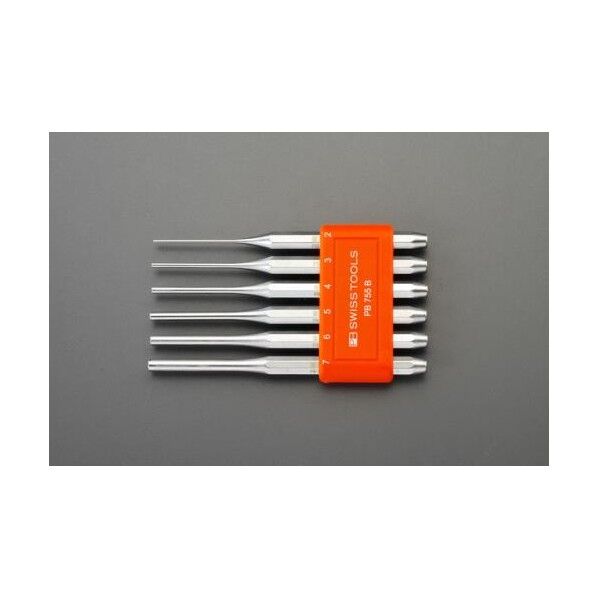 [2-7mm]6本組ピンポンチセット EA572 1個