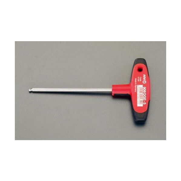 T型HEXレンチ(ボールポイント付) 4.0×150mm EA573AG-4