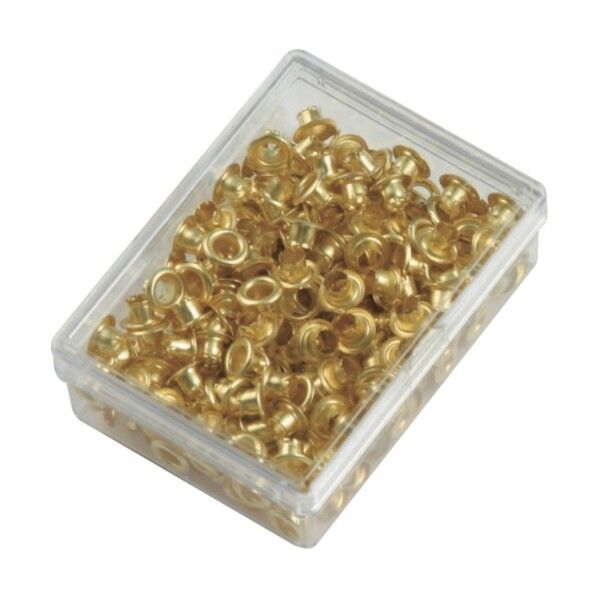 ハトメ鋲NO.5 真鍮 HB-250 250本x10箱