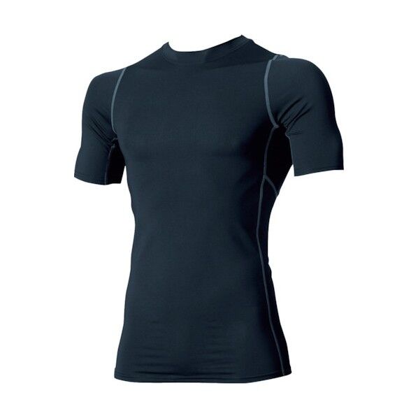 村上被服 半袖クールコンプレッション 3L ブラック 287-3L-20 1点×5着...