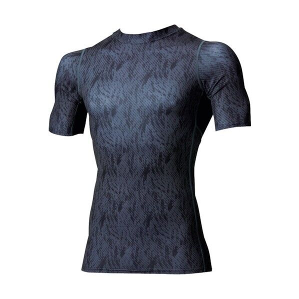 村上被服 半袖クールコンプレッション 3L カモフラブラック 287-3L-82 1点×5着...