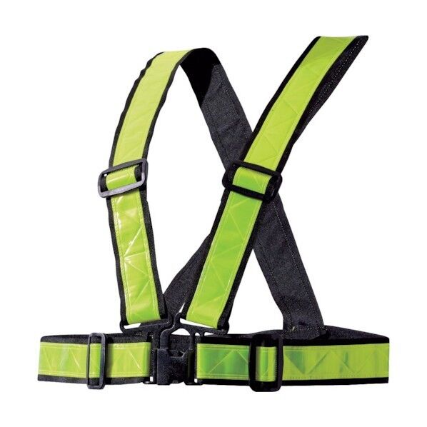 ショート丈反射ベスト F ネオンイエロー 322-F-88 1点x10着