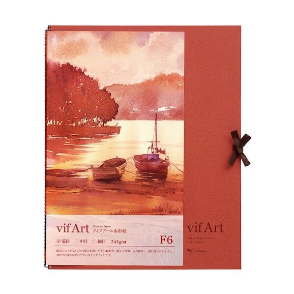 F6 スケッチブック ヴィフアール 荒目 S16VA 1点x3冊