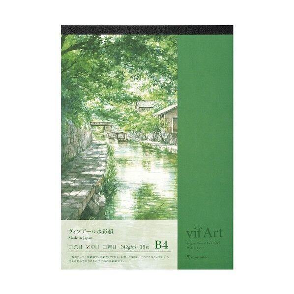 B4 スケッチパッド ヴィフアール 中目 S209V 1点x5冊