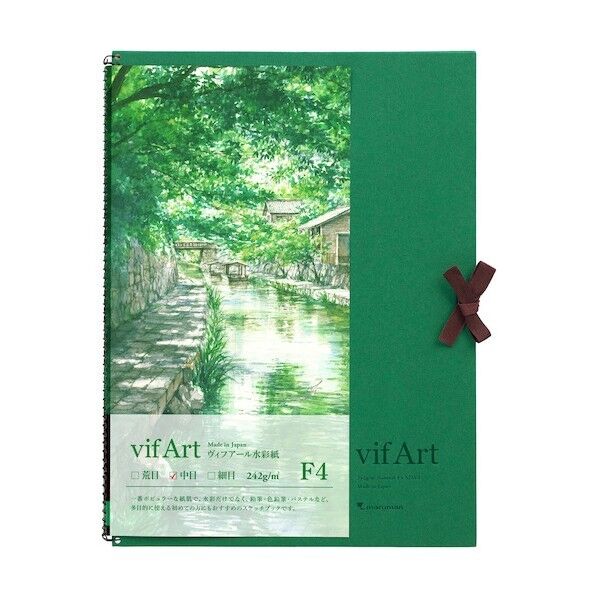 F4 スケッチブック ヴィフアール 中目 S24VA 1点x5冊
