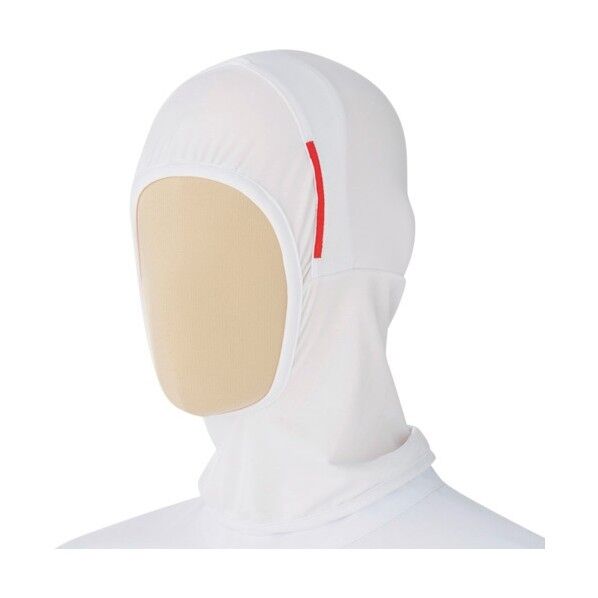 ミドリ安全 フルフェイスインナーキャップ FF4100 ホワイト フリー FF4100-F 1点×10枚...