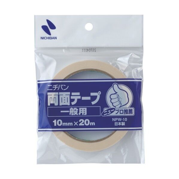 ニチバン ニユ-プロ推薦両面テープ 10.0×20.0 NPW-10 1点×10巻...