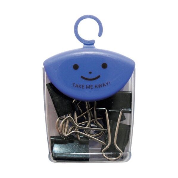 ダブルクリップ19MM黒 TM-71-BK 8個x5箱