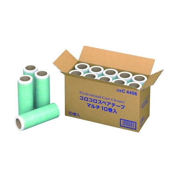 ニトムズ プロケアクリーナースペアテープマルチ C4406 10巻×6箱...
