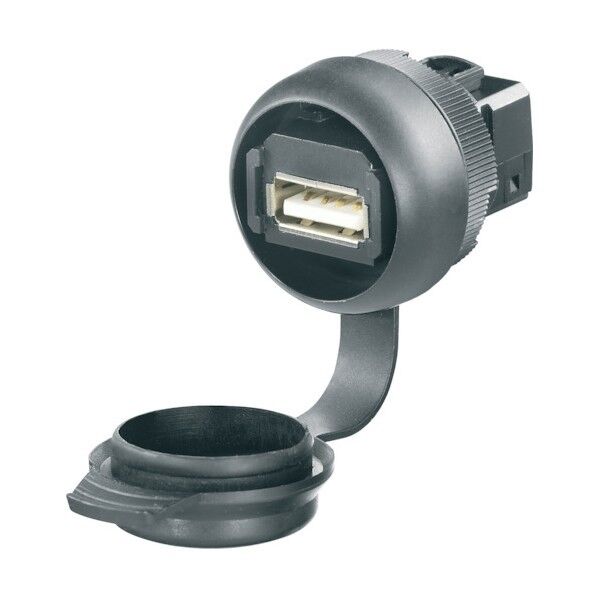 パネルマウントサービスインターフェース USB2.0 A-A 1018840000 1点x10個