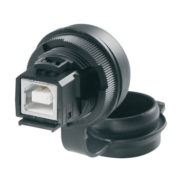 パネルマウントサービスインターフェース USB2.0 A-B 1222550000 1点x10個