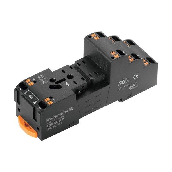 リレーソケット DRM用 プッシュイン式 C接点 極数2 7760056362 1個x10個