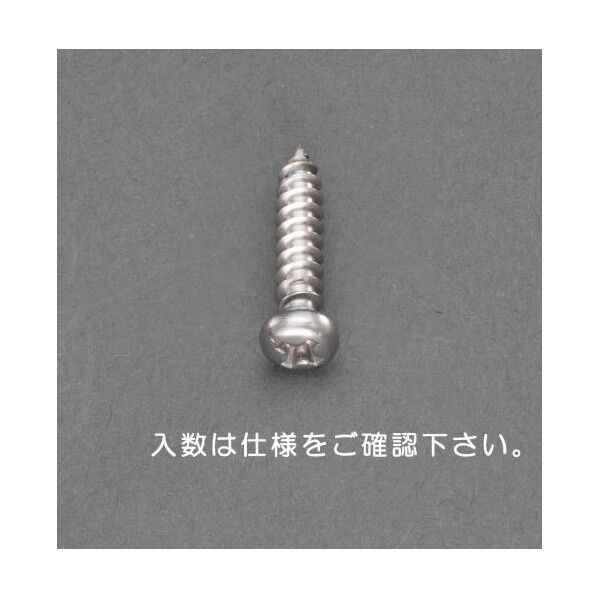 M3×8mm ナベ頭タッピングビス(ステンレス製)