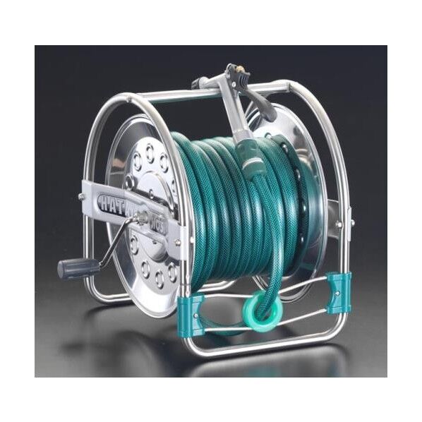 散水ホースリール 21m EA124HB-2 1個