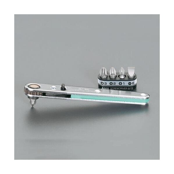 ラチェットハンドル付ドライバーセット EA562-10