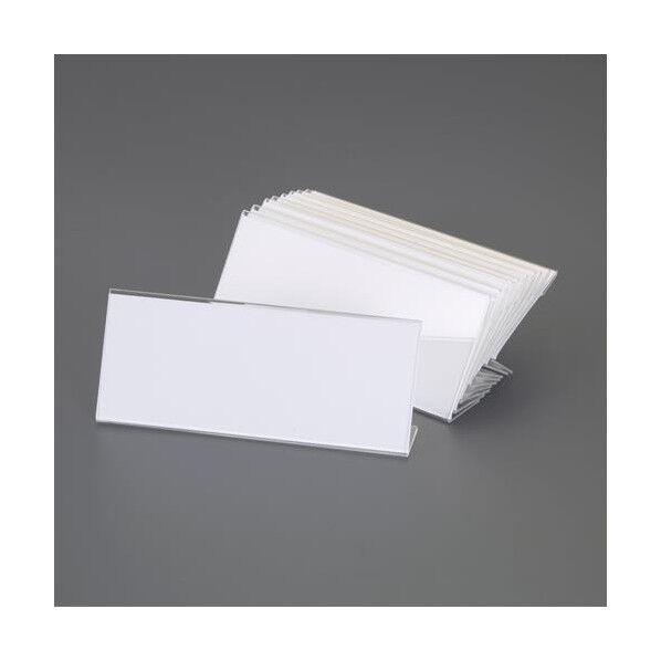 80x250mm カードホルダー(アクリル製/10個) EA762GK-86 1箱