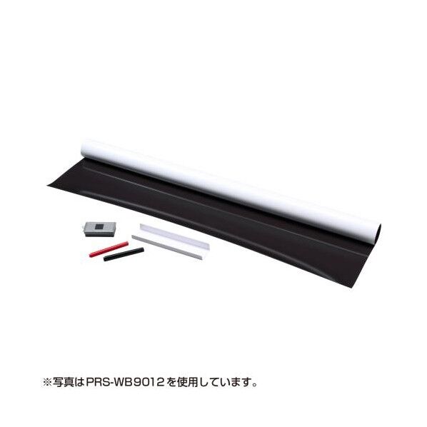 ※法人専用品※エスコ 1800x 900mm ホワイトボードシート&スクリーン(マグネット式) EA761LM-63 1台