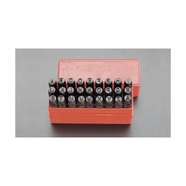英字刻印セット 2mm EA591-2 1個