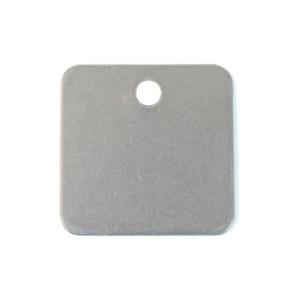 ［アルミ角］タグブランク 25×25mm EA591HC-1 10枚