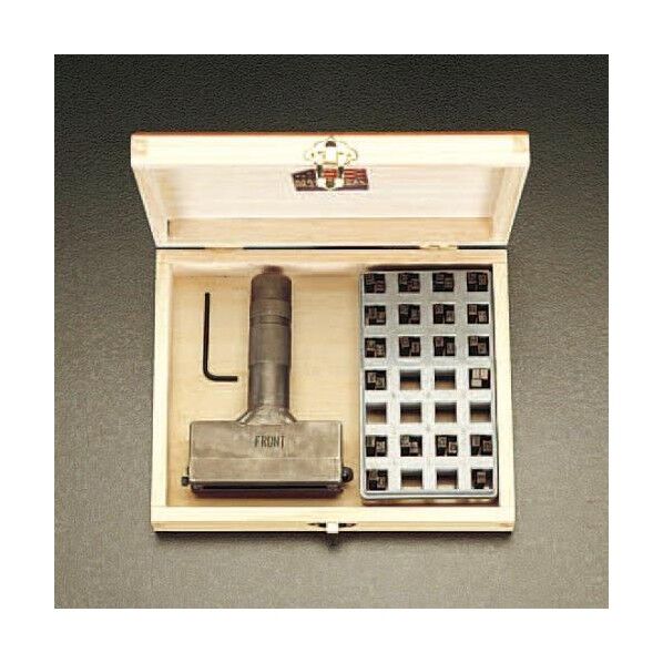 4.8mm[ホルダー付]英・数字刻印セット EA591HW-5 1