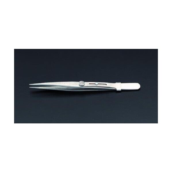 227[ステンレス製]ピンセットスライドロック式