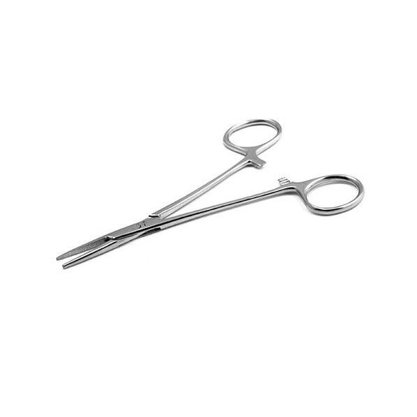 ［直］ロックピンセット 130mm EA595LA-21