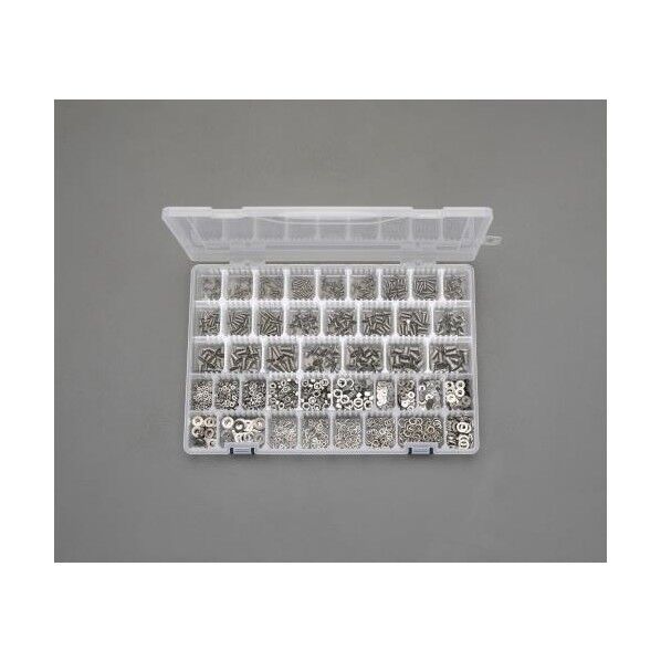 M2-M6皿頭小ねじ・ナット・ワッシャーセット/ステンレス製 EA949AD-44