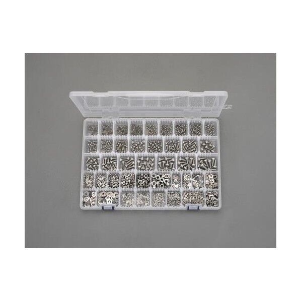 M2-M6鍋頭小ねじ・ナット・ワッシャーセット/ステンレス製 EA949AD-34