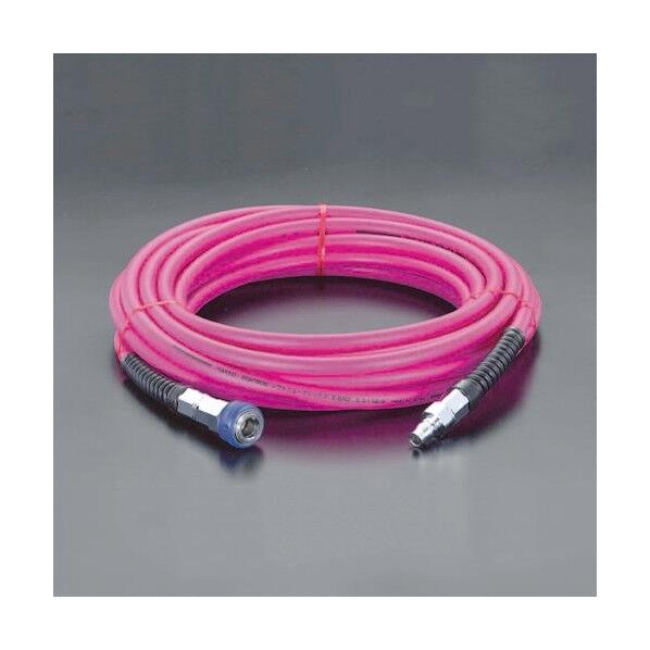 [カプラー付］ウレタンホース 6.5/10mm×10m EA125BP-10