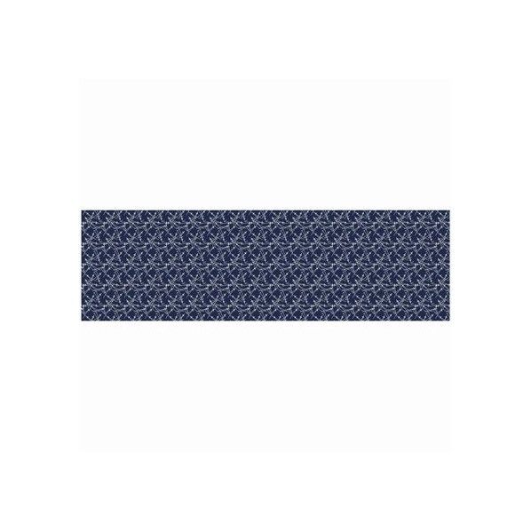 和風涼感たおる 松葉散らし 紺 TW-150 1個