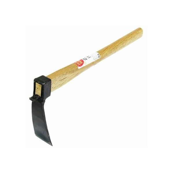 日本製 手打ち片手鍬 細巾 全長:415mm×幅50mm 1個