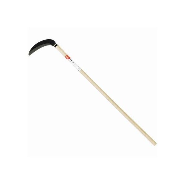 日本製 刈払鎌 エッジ刃 3.5尺柄 全長:1150mm 柄長:1050mm 刃長:220mm 1個