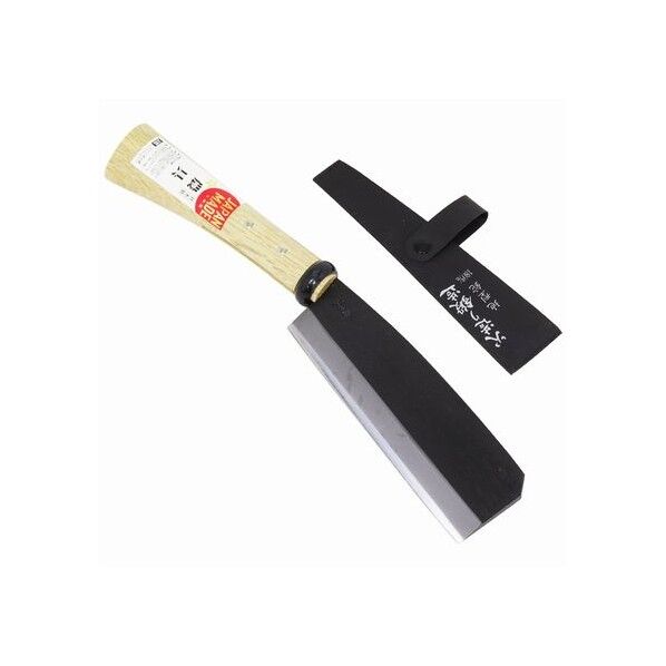 日本製 地型鉈 片刃 鋼付 全長:360mm 刃長:180mm 柄長:177mm 1個