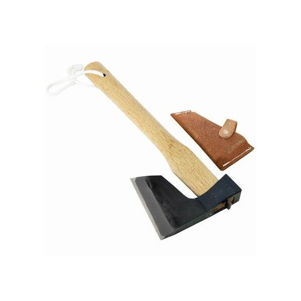 日本製 手斧 割込鋼付 全長:345mm 柄長:330mm 刃長:105mm 1個