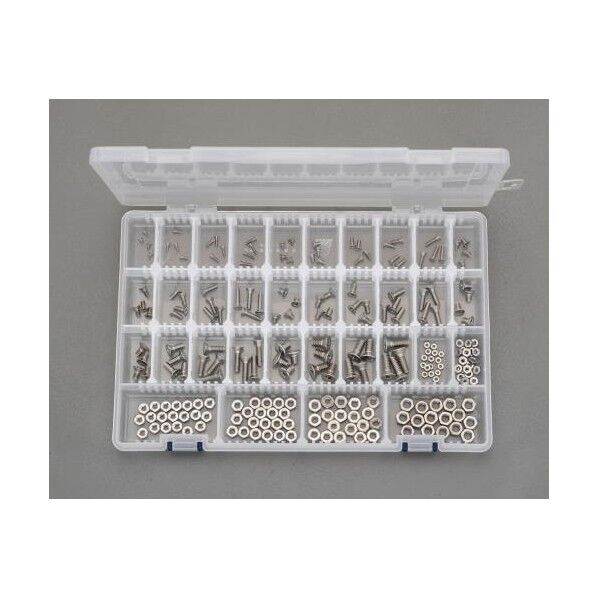 UNCNo2-1/4皿小ねじ･ナットセット(ステンレス製) EA949NB 1