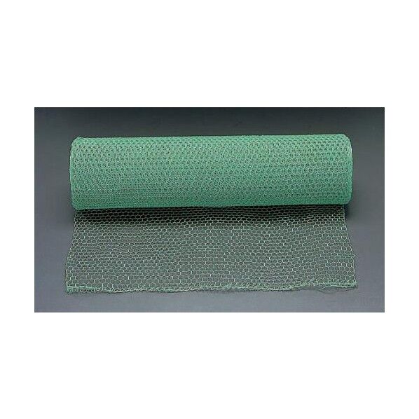 目亀甲網(鉄ビニール被覆製)