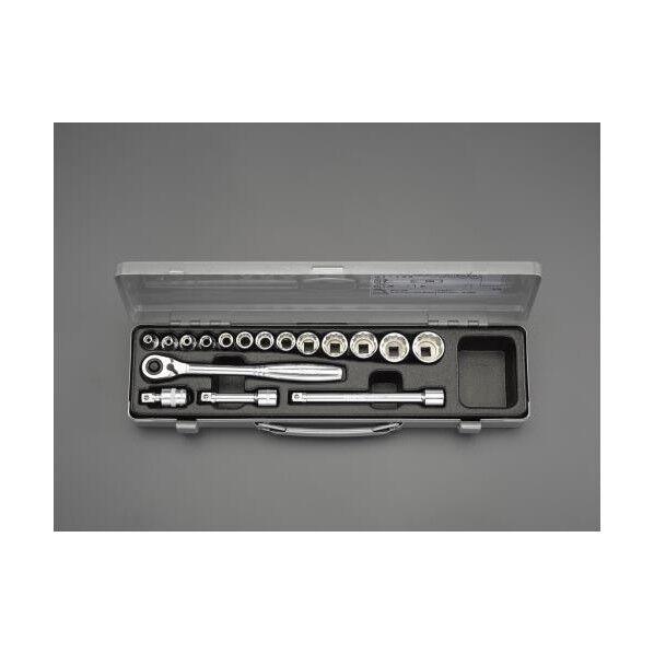 ソケットレンチセット 3/8 sq EA617BK-1 1