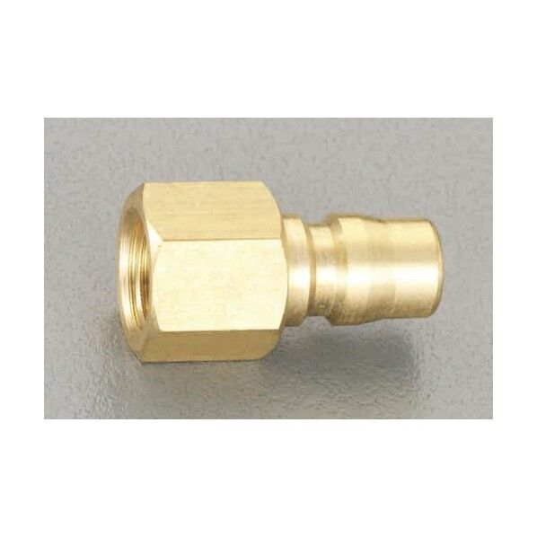 1/2［中圧用］雌ねじプラグ［真鍮製］