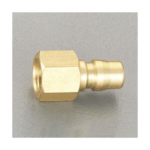 1［中圧用］雌ねじブラグ［真鍮製］