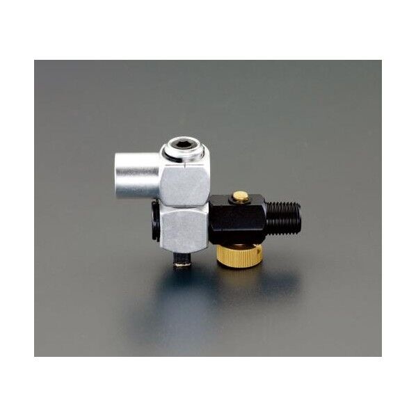 1/4エアースイベルコネクター(レギュレーター付) EA140CS-12 1