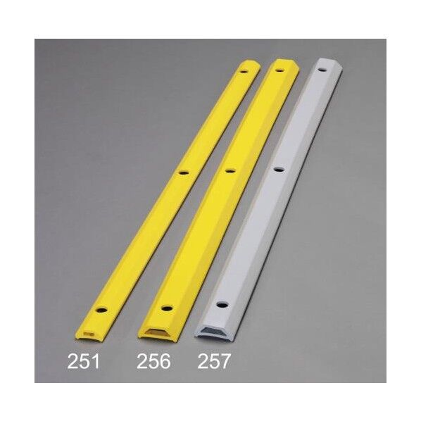 ホームストッパー 45×20×1000mm イエロー EA983FJ-251