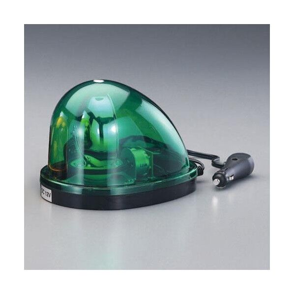 DC12V/24V/緑色ハイパワーLED回転灯